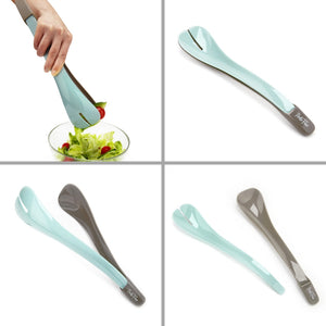 Toss & Serve 2-in-1 Salad Tongs - Innovative Culinary Tools 